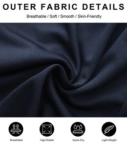 Pantalones Cortos Deportivos para Hombre con Logotipo Personalizado, Corte Dividido, para Gimnasio y Entrenamiento, MOQ Bajo, Mejor Precio - Product Image 4