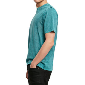 T-shirt décontracté pour homme, coupe régulière, épaules tombantes, 100 % coton, haute qualité, manches courtes, tendance, avec logo de créateur, collection été 2026, vente en gros - Product Image 2