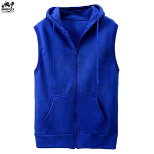 Meilleure Vente : Débardeur à Capuche Homme – Tenue de Fitness de Haute Qualité, Personnalisable, Respirant, Tricoté, Décontracté - Product Image 4