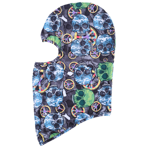 Masque facial à un trou imprimé par sublimation personnalisé pour adulte, en polyester, pour le cyclisme, la moto, les sports de plein air, le ski - Product Image 5