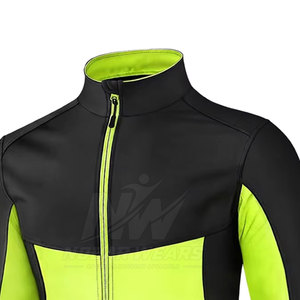 Long Sleeve <b>Cycling</b> Jersey Breathable Quick Dry Bicycle Riding Apparel Full Zip for Road Mountain Bike Racing Performance - Product Image 6