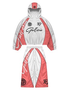 Conjunto Deportivo Cortavientos de Diseño Múltiple |   Pantalones cortos con capucha War Cry Galleria. Fabricante de Marca Privada OEM - Product Image 2