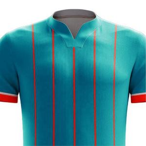 Vêtements de sport confortables pour hommes Uniforme de football en plein air pour hommes Sports-Couleurs personnalisables Logo 100% Polyester respirant - Product Image 4