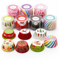 Gobelet en papier jetable pour cupcakes, muffins, gâteaux, pâtisseries et produits de boulangerie
