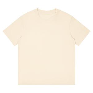 เสื้อยืดคอกลมแขนสั้นผู้ชาย สีดำล้วน ผ้าฝ้าย ทรงปกติ สวมใส่สบาย ผ้าเจอร์ซีย์ถัก สีพื้น - Product Image 4