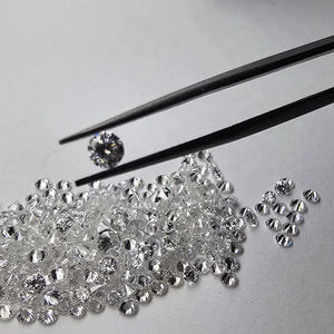 Diamantes Redondos Brillantes Cultivados en Laboratorio HPHT, de 0.071 ct a 0.080 ct, F VVS VS, Excelente Calidad, Venta al Por Mayor - Product Image 1
