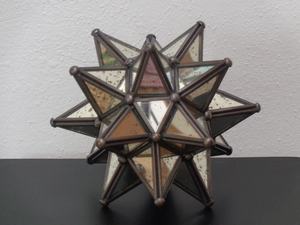 Customised Antiqued Silver Moravian Star High Quality Modern <b>Interior</b> Design Wedding Christmas Centrepiece Art for Thanksgiving - Product Image 3