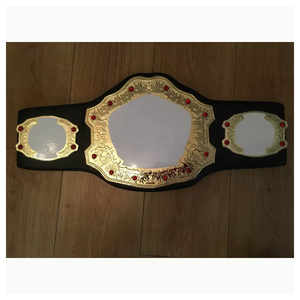 Ceintures de boxe et de lutte unisexes en cuir PU avec design pour l'entraînement aux arts martiaux, équipement de lutte - Product Image 2
