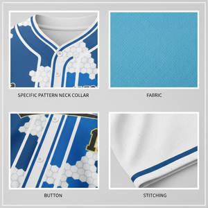 Livraison rapide, impression personnalisée de maillots de softball, impression par transfert thermique, ensemble de maillots de baseball, ensemble uniforme, 100% polyester, ensemble de softball - Product Image 4