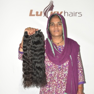 100% Cheveux Humains Indiens Remy Hydro Lock, Texture Vapeur, Coupe Droite, Bouclés Profonds, Paquets de Cheveux à Double Trame Faite à la Machine, Non Frisés, Tissage Direct - Product Image 4