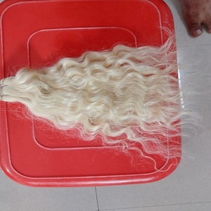 ผมต่อแบบชาวเรียอินเดียสีบลอนด์613ผมคนผมยาวแบบนุ่ม - Product Image 5