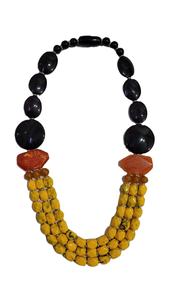 Collar de Cuentas de Resina Unisex, Joyería Clásica de Moda con Cadenas de Perlas, para Fiestas y Eventos, Directo de la India - Product Image 3