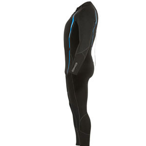 Maillot de bain intégral pour homme, haute qualité, fermeture éclair sur la poitrine, antibactérien, respirant, séchage rapide, service OEM - Product Image 3