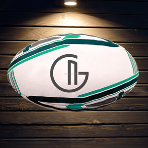 Ballon de rugby d'entraînement taille 5, logo d'équipe personnalisé, adhérence durable, fabricant OEM, qualité supérieure pour les clubs en Australie et en Nouvelle-Zéland - Product Image 5