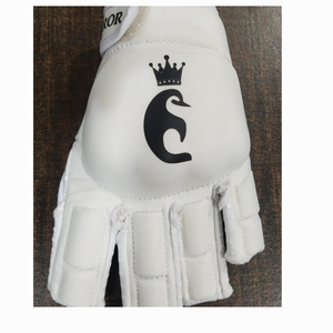 <b>PVC</b> Half Finger Field Hockey <b>Glove</b> Padded Hand Protection Training Match Sports Equipment Wholesale - Product Image 2
