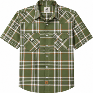 Camiseta de Manga Corta Casual para Hombre, Marca AMY, 100% Algodón, Corte Regular, Lisa, con Logotipo Personalizado al por Mayor - Product Image 1