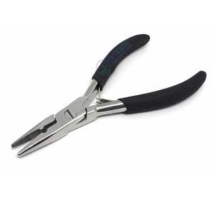 Pinzas Profesionales de Acero Inoxidable de 5 Pulgadas para Remover Extensiones de Cabello, con Doble Resorte y Mango de Espuma Suave - Product Image 2
