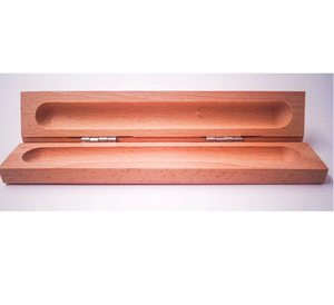 Caja de madera personalizada para bolígrafos con logotipo, bolígrafo de punta redonda, pluma estilográfica con caja de color a juego, caja doble para bolígrafos a un precio razonable - Product Image 6