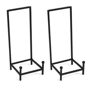 ขาตั้งจานเหล็กตกแต่งบ้าน สำหรับจัดแสดงจานและของตกแต่ง ด้วยโครงสร้างแข็งแรงและดีไซน์เรียบง่าย - Product Image 1