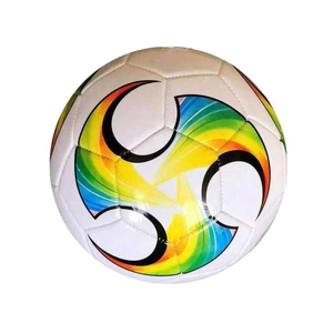 ลูกฟุตบอลสีขาวดำ PU พิมพ์ลายแบบ Sublimation สำหรับเล่นกีฬาทุกฤดู ใช้ฝึกซ้อมกลางแจ้ง - Product Image 2