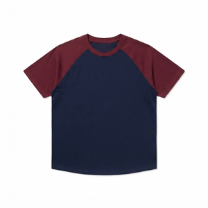 Camisetas de Manga Raglán de Alta Calidad, Mezcla de Algodón, Proveedores Modernos, Camisetas Raglán OEM ODM, Ropa Deportiva Casual y Elegante, Venta al Por Mayor - Product Image 4