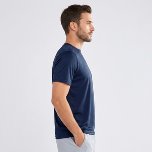T-shirts de compression personnalisés à manches courtes pour hommes, coupe classique, respirants, vêtements de sport unisexes - Product Image 3