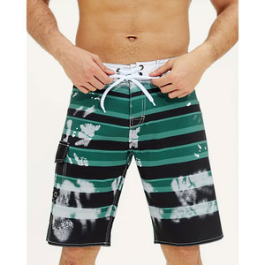กางเกงขาสั้นชายหาดราคาส่งถูกสำหรับผู้ชาย แห้งเร็ว ไซส์ใหญ่ แบบเรียบ กางเกงขาสั้นออกกำลังกาย มีกระเป๋า - Product Image 4