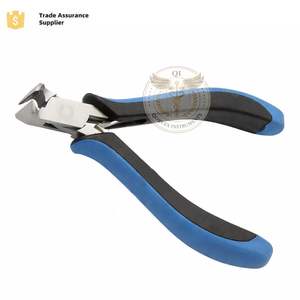 Alicates de corte de extremos de mandíbula lisa de acero inoxidable de 120 mm, ligeros, con mango ergonómico y doble resorte, herramienta para fabricación de joyas y alambre - Product Image 3