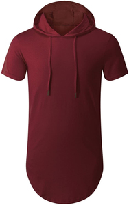 2024 Winter New Trendy Men's <b>Hoodies</b> Sweatshirts Casual Regular Fit Breathable Quick Dry Solid Color <b>Short</b> <b>Sleeves</b> Fleece 100% - Product Image 2