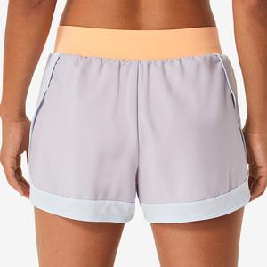 Shorts Deportivos Transpirables 2 en 1 de Cintura Alta para Mujer, Cierre Elástico en la Cintura con Diseño Moderno para Tenis, Gimnasio, Correr y Entrenamientos - Product Image 2