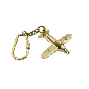 Porte-clés décoratif en laiton avec anneau gravé, pendentif de poche, souvenir - Product Image 4