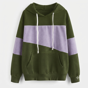 Ventes en gros de sweats à capuche pour femmes à bas prix, en polyester/coton, respirants, à séchage rapide, avec logo personnalisé sur le devant, pour l'automne et l'hiver, décontractés - Product Image 1