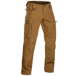 Men's Jogger Style Cargo Pants Elastic Cuffs <b>Drawstring</b> Waist Athletic Fit Utility <b>Trousers</b> High Quality - Product Image 3