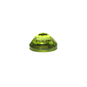 Premium 6 Carat Faceted Square Cut Peridot Loose Gemstone 11mm for Fine Jewelry - Product Image 3