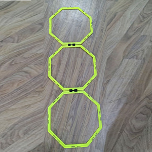 Octagon Agility Ring Foldable Plastic Eco-Friendly Flat Training <b>Ladder</b> Obstacle <b>Frame</b> for Fitness Racing Drills - Product Image 3