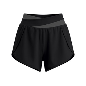 Shorts de course croisés à taille haute pour femmes, vêtements de sport pour la gym et le fitness, fabricant - Product Image 3