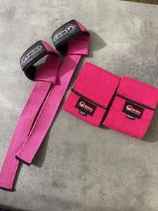 Sangle de musculation en néoprène élastique avec bande de compression réglable antidérapante haute élasticité - Product Image 2