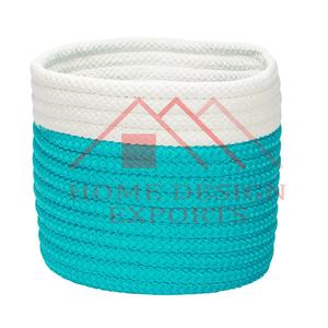 2025 Hot Selling Wholesale Price Decorative <b>Rope</b> Multi-Color Finishing <b>Storage</b> Fruits <b>Basket</b> Container for Home Decorations - Product Image 2