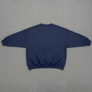 Ensemble de sweat-shirts à capuche unisexe de haute qualité pour hommes, personnalisé, en coton biologique, streetwear, surdimensionné, brodé, imprimé en silicone, décontracté - Product Image 4