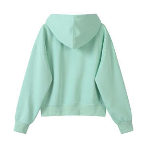 Sudaderas Extra Grandes para Mujer, 100% Algodón, con Estampado Personalizado, Cierre con Cremallera y Logotipo Frontal, Tela de Felpa Transpirable y Anti-Pilling - Product Image 4