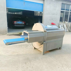 Fully Industrial Commercial Fresh Fillet <b>Meat</b> Steak Cuber Slicer <b>Slicing</b> Cutting <b>Machine</b> Automatic Beef Jerky Slicer - Product Image 1