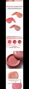 Tinte Suave para Labios y Mejillas en Crema, Tono Piel Rosado Marrón Claro, Bálsamo con Acabado Natural, Formato Compacto en Forma de Corazón para Maquillaje Diario - Product Image 3