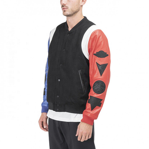 Chaqueta de Béisbol para Hombre al por Mayor con Silueta Moderna de Bomber, Colores Personalizados y Bordado para Minoristas de Moda - Product Image 2