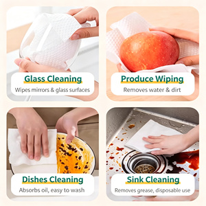 Paño de Cocina Desechable de 3 Capas, Microfibra Engrosada, Sin Pelusas, para Ollas y Sartenes, Fácil de Usar, Dropshipping - Product Image 3