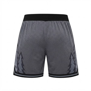 Pantalones Cortos Deportivos Transpirables de Secado Rápido para Hombre, con Logotipo Frontal, Diseño Sólido, Cintura Elástica, Casuales, para Gimnasio y Running - Product Image 5