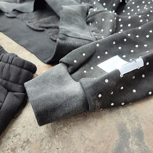 Conjunto de chándal vintage liso de alta calidad para hombre, el más vendido, unisex, de alto GSM - Product Image 6