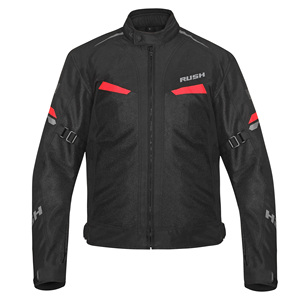 Rush Men's <b>Motorcycle</b> <b>Jacket</b> Full Sleeve Mesh Breathable Waterproof Quick Dry Anti-UV 220g Heat-Transfer Printed Racing Wear - Product Image 1