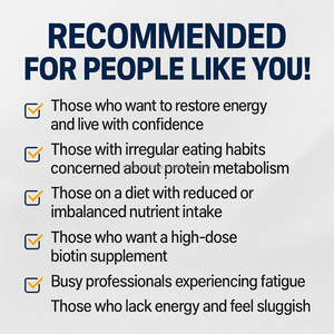Complément alimentaire coréen OEM haute puissance à base de biotine et de vitamines du complexe B pour les cheveux, la peau et les ongles, 30 comprimés, pour adultes - Product Image 6