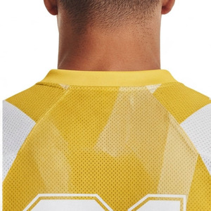 Maillot de football américain en mesh pour homme, col en V, manches courtes, maillot de football américain pour homme, sublimation - Product Image 5