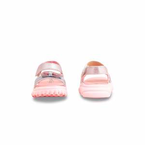 Sandalia informal con tacón rosa para niñas KD9904 - Product Image 2